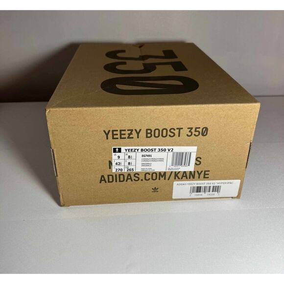 Size 9 - adidas Yeezy Boost 350 V2 Low Hyperspace - Picture 8 of 8